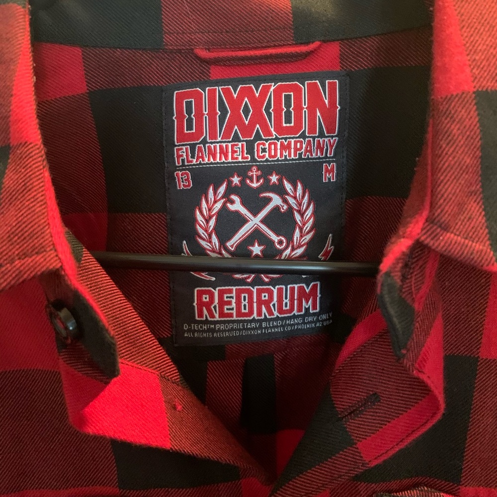 Dixxon Flannel co. Redrum, sz medium